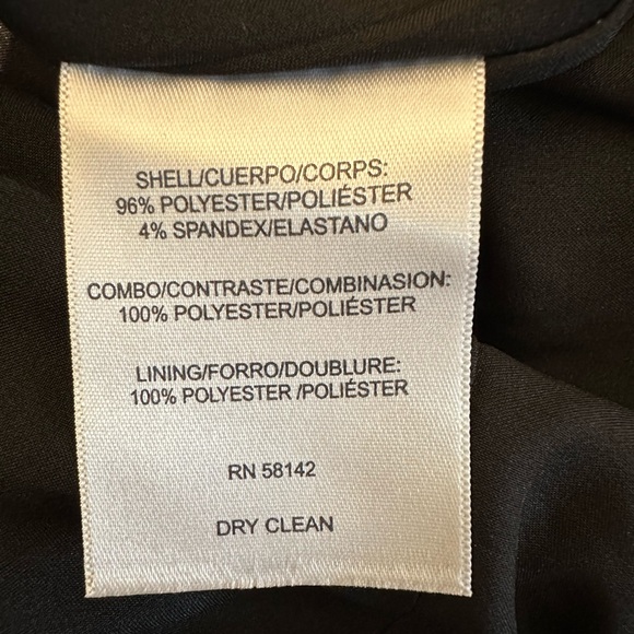 NWT Maggy London cocktail Dress, Illusion Round Neck Cap Sleeve Sheath Size 10 - Picture 8 of 14